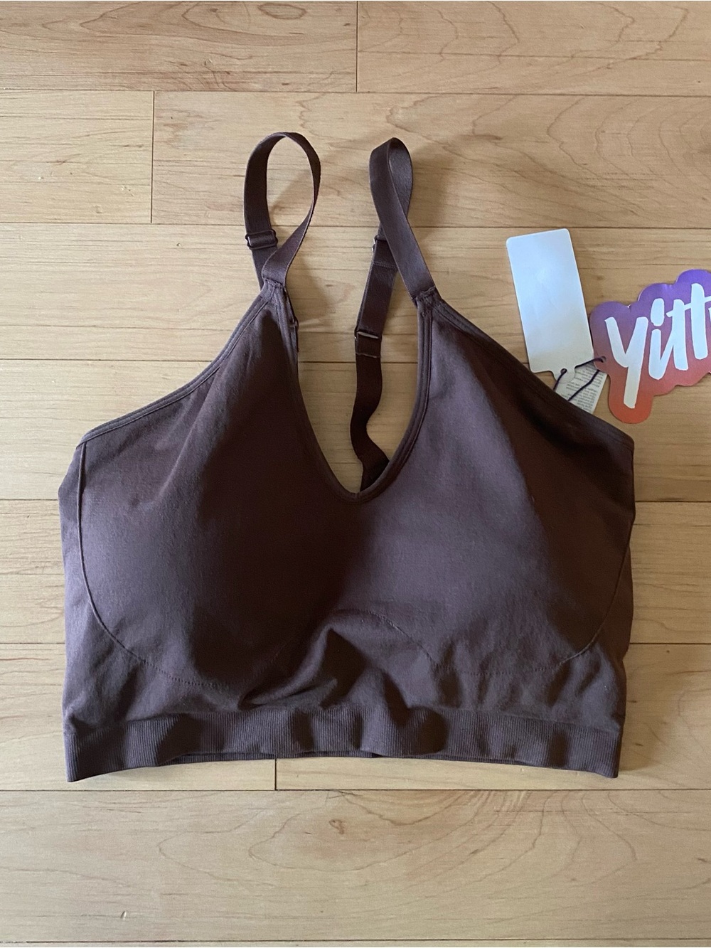 YITTY Nearly Naked Shaping Longline Bra - Bossed Up Brown